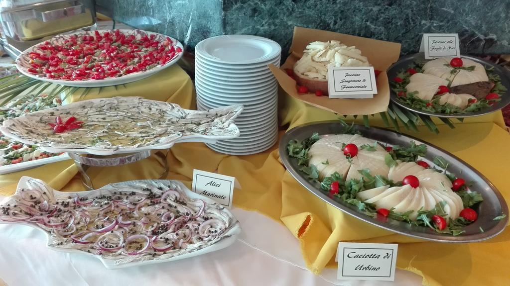 Hotel Bellevue Pesaro Eksteriør billede